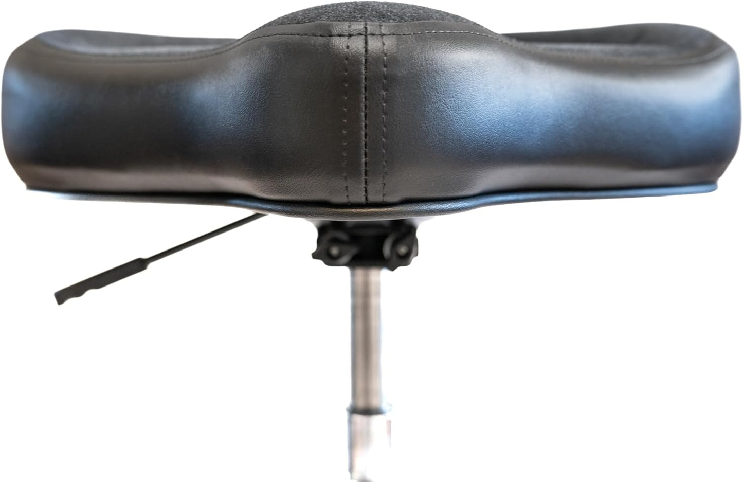 ROC-N-SOC Nitro Gas Round Shape Drum Throne with Original Saddle, Black (Like New)