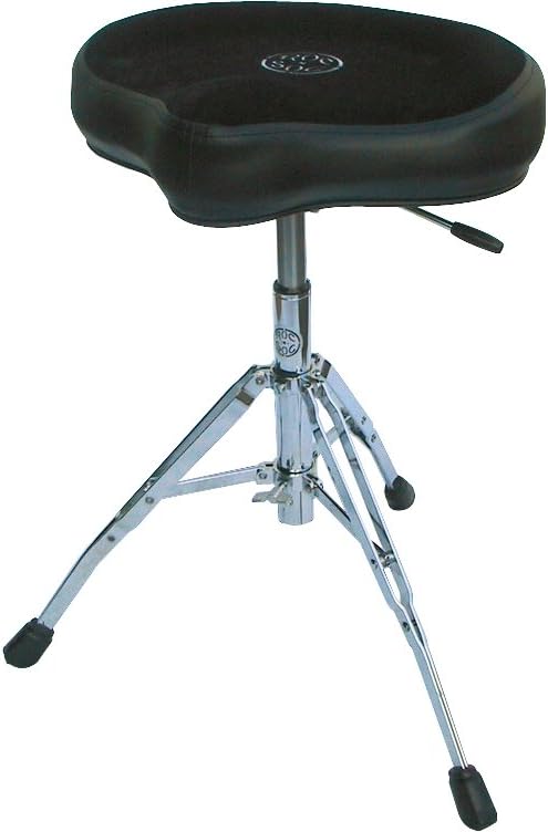 ROC-N-SOC Nitro Gas Drum Throne with Original Saddle, Durable Base - Black NRX (Used)