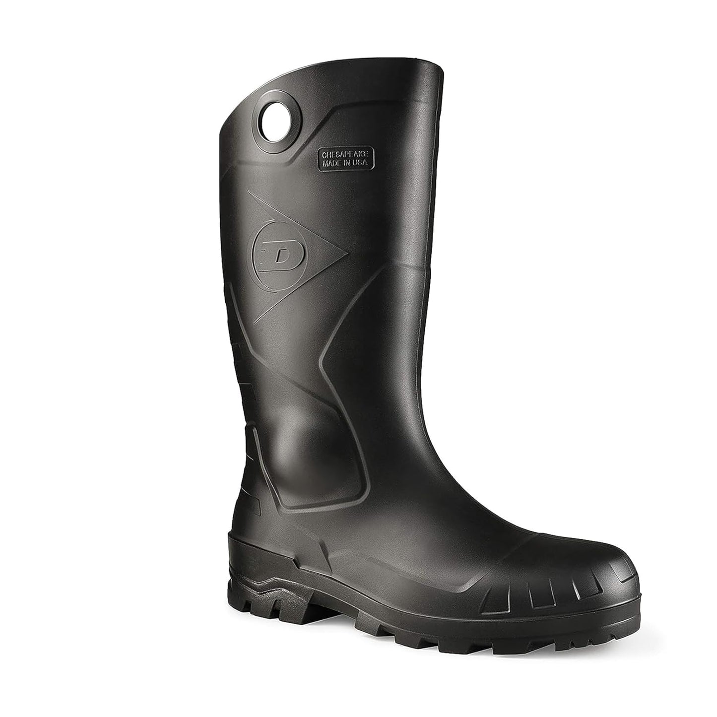 Dunlop Chesapeake Platform Heel Rubber Boots with Steel Toe for Men and Women (Like New, Damaged Retail Box)