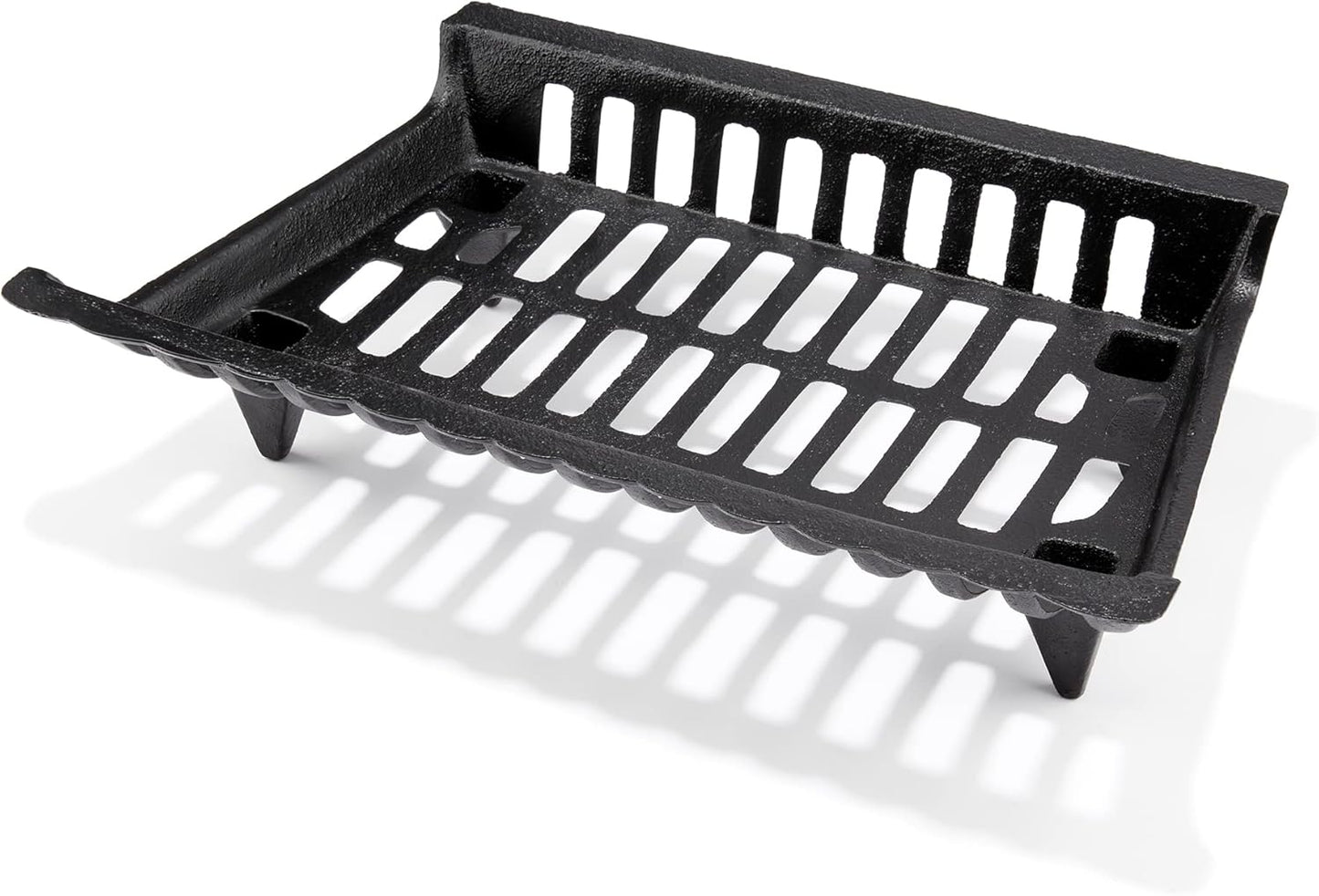Uniflame C-1533 Traditional 24 in. Bar Grate Cast Iron Log Grate - Black (Like New)