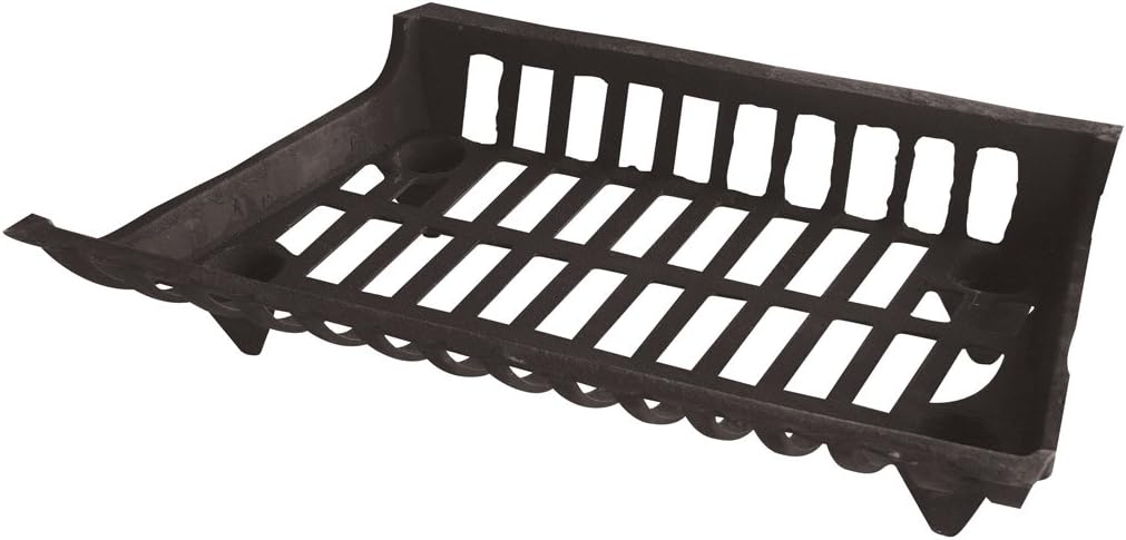 Uniflame C-1533 Traditional 24 in. Bar Grate Cast Iron Log Grate - Black (Like New)