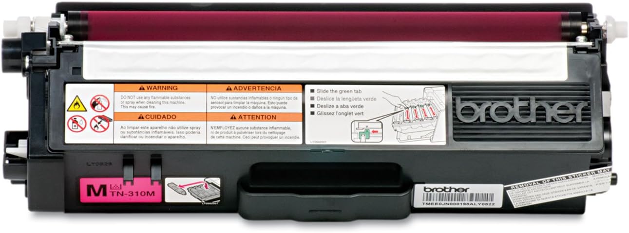 Brother TN310M Color Laser Toner Cartridge for Home & Offices, 1500 Yield Pages (New, Damaged Retail Box)