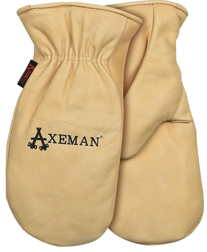 Kinco 1930-XL Axeman Lined Grain Cowhide Leather Mitt for Men, Highly Durable (Like New)