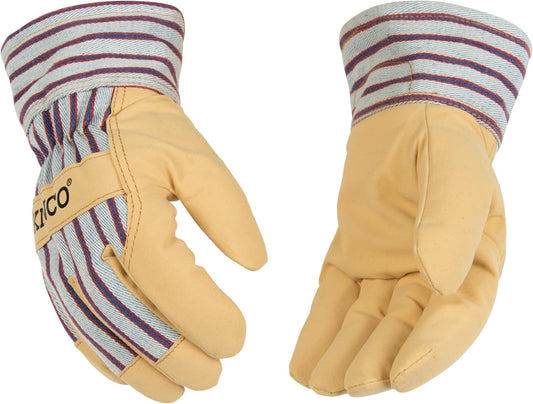 Kinco Premium Waterproof Leather Ski Gloves for Adult - 2 Count (Pack of 1) (Like New)