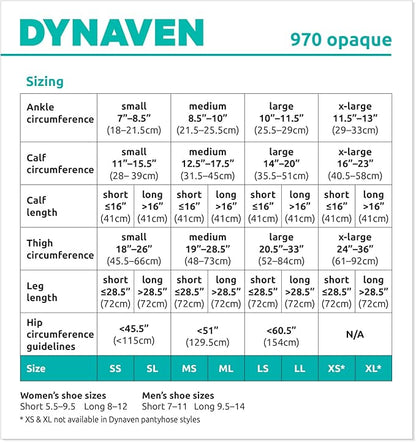 Sigvaris Dynaven 972 Women's Sheer Fashion 20-30mmHg Thigh-Highs Soft Socks (Used)