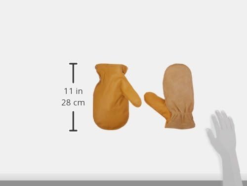 Kinco Elastic Grain Cowhide Durable Chopper Mitt Shell Glove for Manual Handling (Like New)