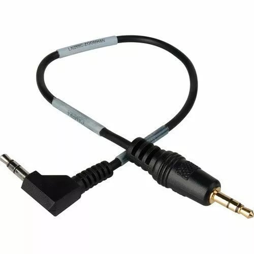 Sescom LN2MIC-ZOOMH4N 3.5mm Line Microphone Attenuation Cable for HDSLR Cameras (Like New)