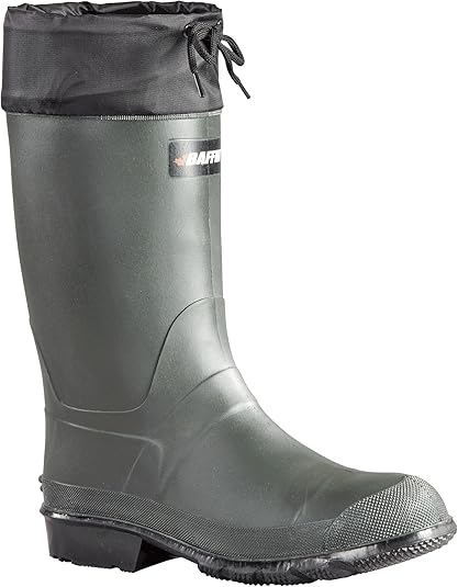 Baffin Nylon Multi-layer Slip-On Boots for Men, Forest Green/Black - Size 10 (Like New, No Retail Box)