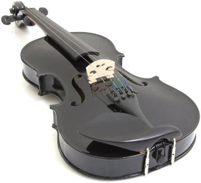 Mendini By Cecilio Violin For Beginners, Kids & Adults w/Hard Case, 4/4 -Black (Like New, No Retail Box)