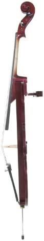 Cecilio CECO-1DW Ebony Electric Silent Metallic Mahagony Cello in Style 1, 4/4 (Like New)