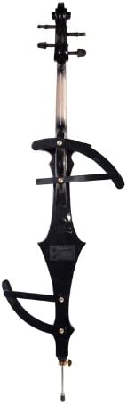Cecilio CECO-4BK Ebony Electric Silent Cello in Style 4, 4/4 - Metallic Black (Like New)