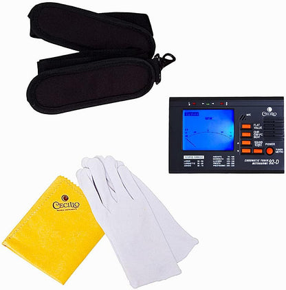 Mendini MEP-L Lacquer Brass B Flat Euphonium w/ Stainless Steel Pistons, Gold- (Used)