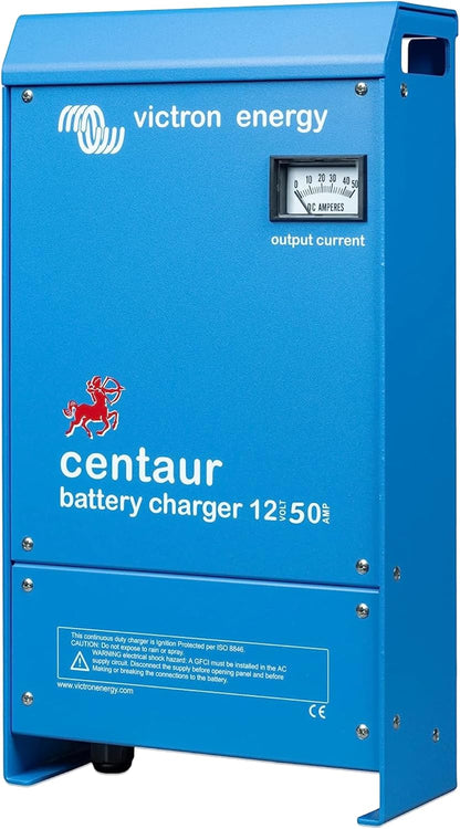 Victron Energy CCH012050000 3-Ports Centaur Battery Charger, 12-Volts, 50 Amps (Used)