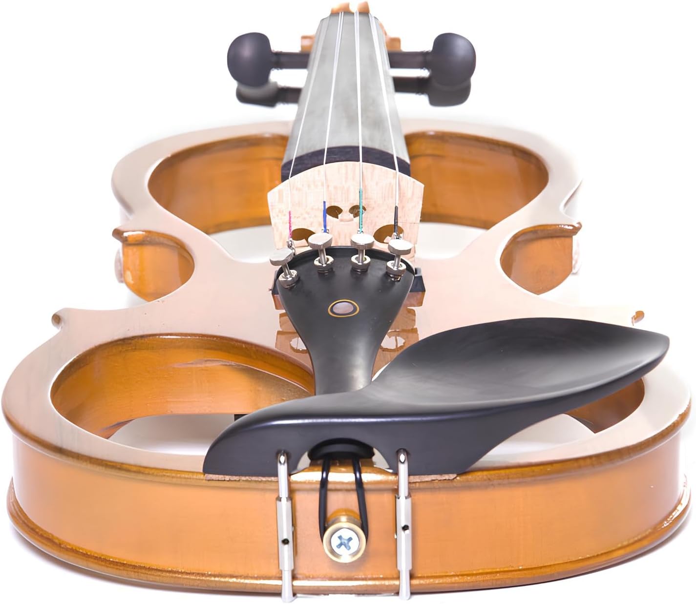 Cecilio Left-Handed Solid Electric Violin With Ebony Fittings for Musicians (Used)