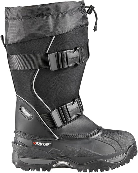 Baffin Impact Men's Polar Rated Lightweight Winter Snow Boot, Tall Height, Black (Used)