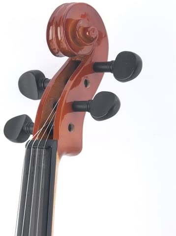 Mendini 16-Inch Varnish Solid Wood Viola w/ Case, Bow, Rosin, Bridge, Strings- (Like New)