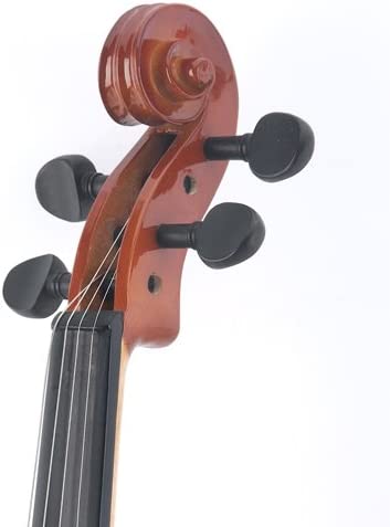 Mendini 12-Inch MA250 Varnish Solid Wood Viola w/Case, 12-inch - Natural Varnish (Like New)