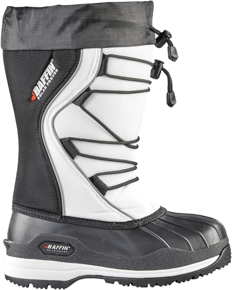Baffin Icefield Pull-On Waterproof Polar-Rated Snow Boot for Women, Rubber Sole (Used, Damaged Retail Box)