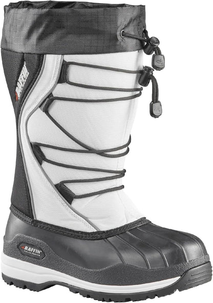 Baffin Women's ICEFIELD Tall Waterproof & Lightweight Snow Boots, Size 7 - White (Like New, Damaged Retail Box)