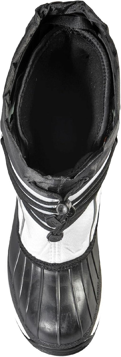 Baffin Women's ICEFIELD Tall Waterproof & Lightweight Snow Boots, Size 7 - White (Like New, Damaged Retail Box)