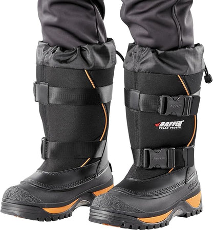 Baffin Wolf Men's Snow Boots for Winter Conditions, Synthetic Sole, Tall Height (Like New)