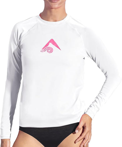 Kanu Surf Comfort Pull On Keri Long-Sleeve Solid Mid Rise for Women's Swimwear (Used)