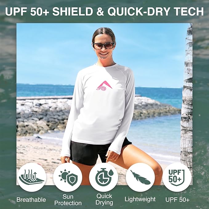 Kanu Surf Comfort Pull On Keri Long-Sleeve Solid Mid Rise for Women's Swimwear (Used)