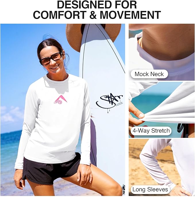 Kanu Surf Comfort Pull On Keri Long-Sleeve Solid Mid Rise for Women's Swimwear (Used)