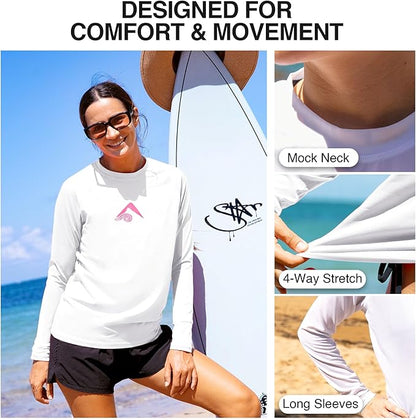 Kanu Surf Comfort Pull On Keri Long-Sleeve Solid Mid Rise for Women's Swimwear (Used)