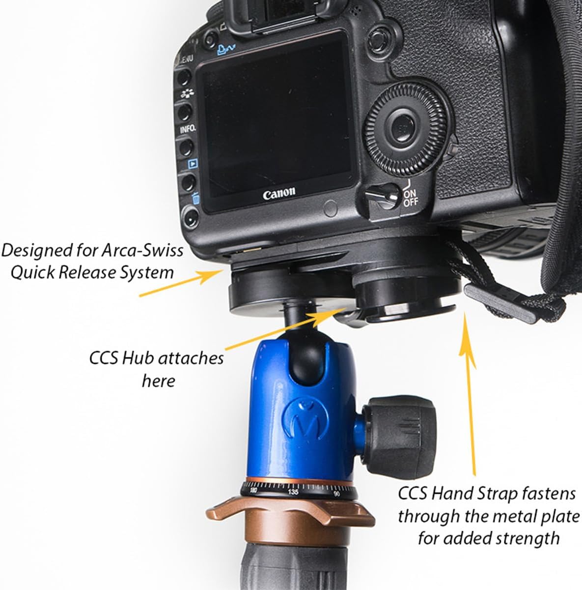 Cotton Carrier Universal Adapter Plate 1/4" Threaded Quick Release Black (Like New)