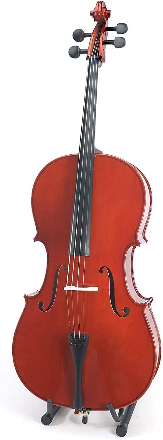 Cecilio 3/4CCO-100 Cellos for Kids & Adults w/Bow, Case & Strings, 3/4 - Natural (Used)
