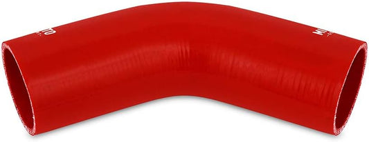 Mishimoto MMCP-2545RD Red Silicone 2.5-inch 45 Degree Coupler, Thickness 4mm (New)