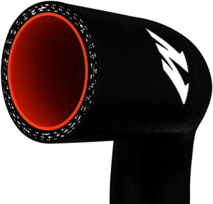 Mishimoto MMHOSE-WR4-03BK Radiator Hose Kit for 97-06 Jeep Wrangler 4Cyl - Black (New)