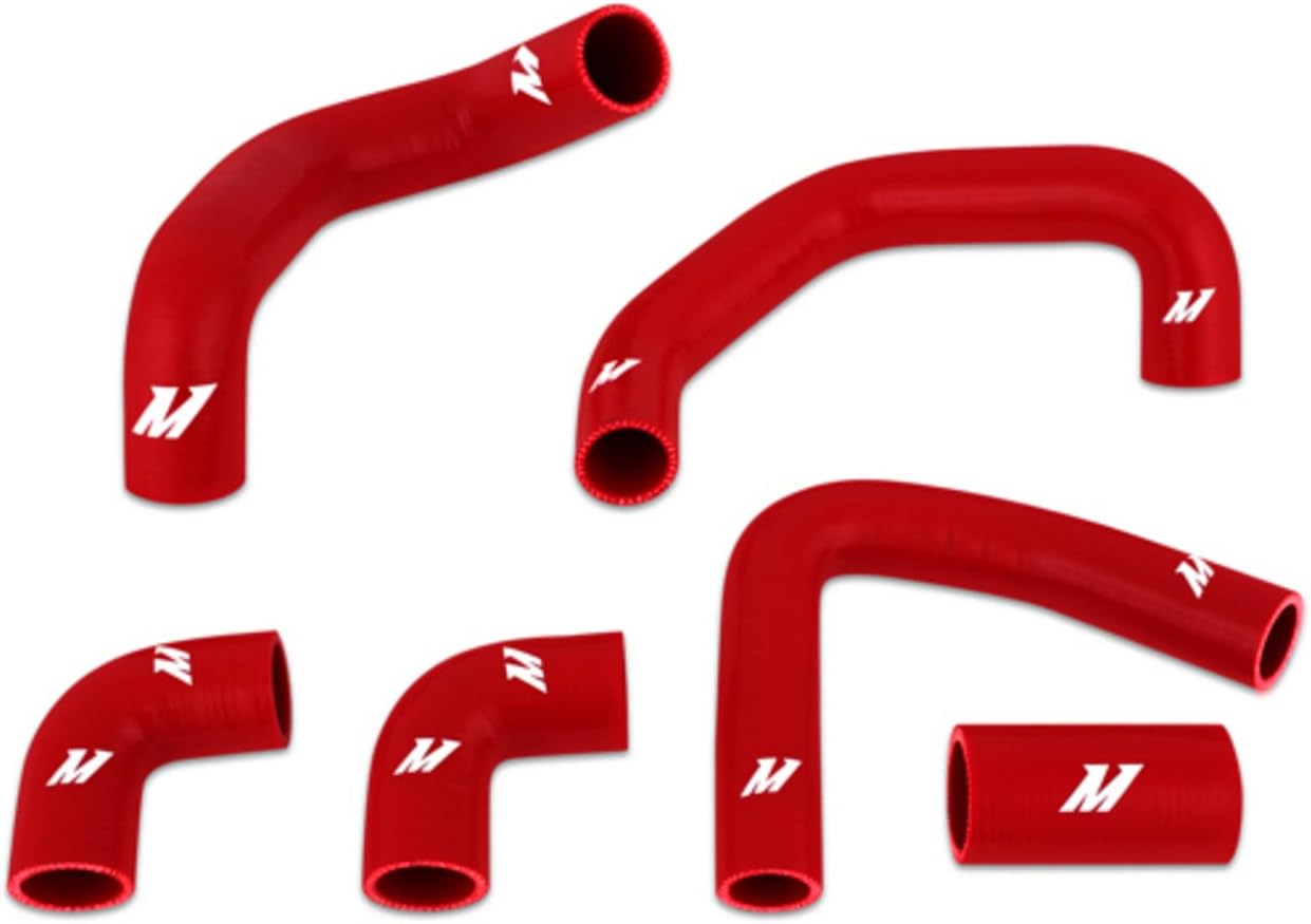 Mishimoto MMHOSE-VET-90RD Radiator Hose Kit for Chevrolet Corvette ZR1 1984-1996 (Like New)