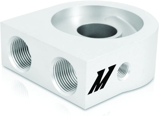 Mishimoto MMOP-SP Performance Universal Oil Sandwich Plate Silver Aluminum (Like New)