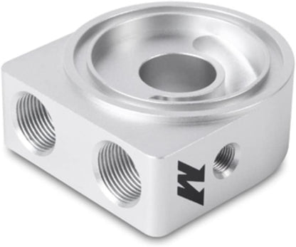 Mishimoto MMOP-SP Performance Universal Oil Sandwich Plate Silver Aluminum (Like New)