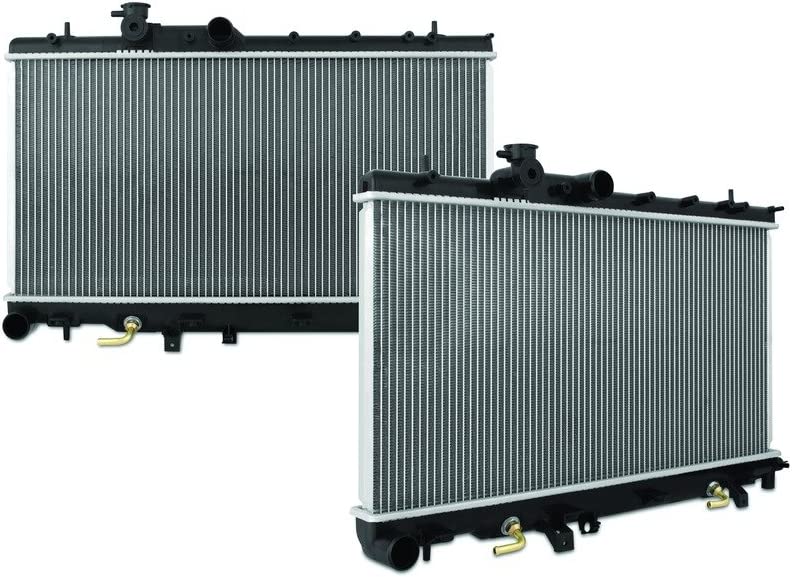 Mishimoto MMRAD-WRAV8-87X Performance Radiator for 97-06 Jeep YJ TJ Chevy V8 LS (Like New)