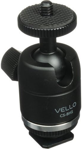 Vello CSBH2 Multi-Function Ball Head with Removable Bottom Shoe Mount - Black (Like New)