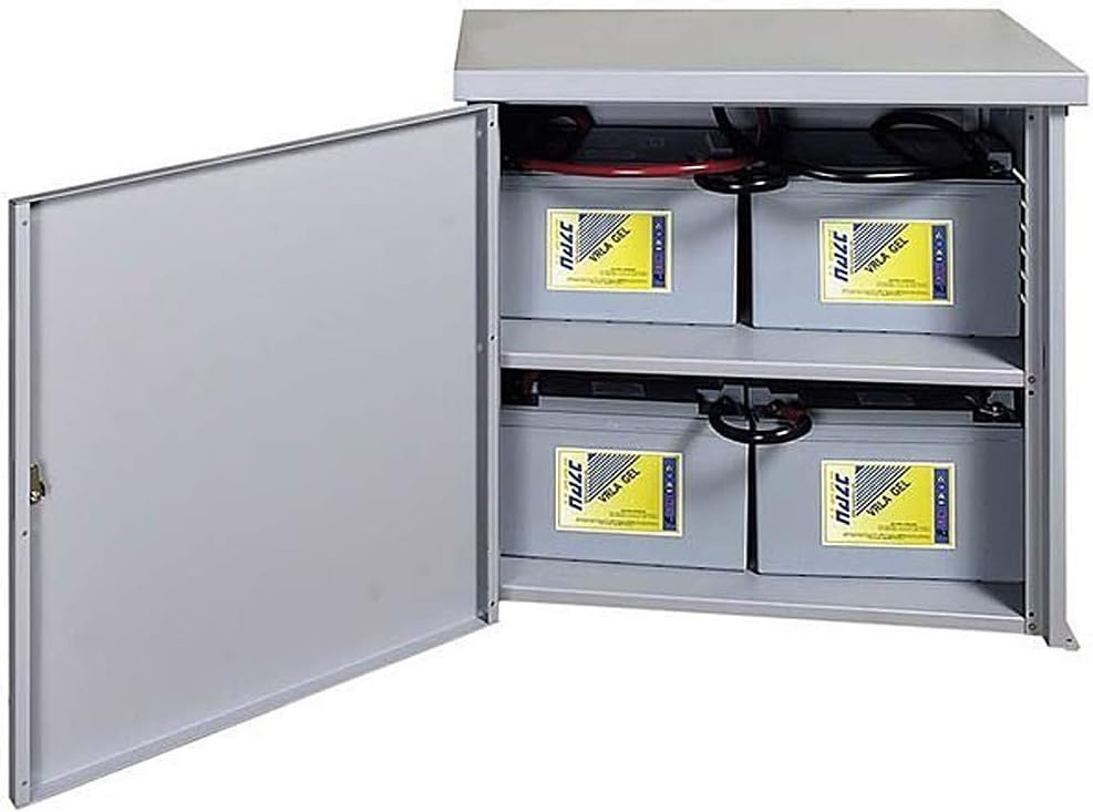 MidNite Solar MNBE-A Battery Enclosure Steel Locking Box Stackable for Expansion (Used)