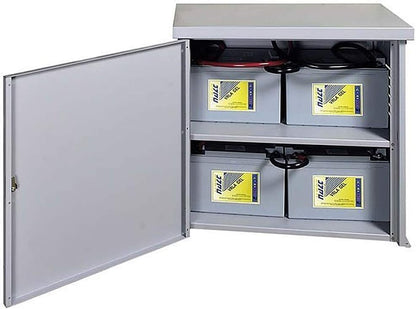 MidNite Solar MNBE-A Battery Enclosure Steel Locking Box Stackable for Expansion (Used)