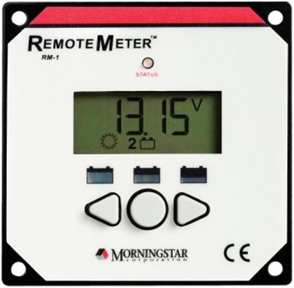 Morningstar Corporation RM-1 Universal Remote LCD Meter for Controller/Inverter (Like New)