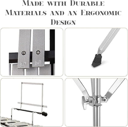 Mendini by Cecilio MGS-30 Student Beginner Glockenspiel Aluminum Bell Kit- (Used)