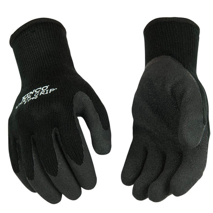 Kinco 1790 Warm Grip Heavy Thermal Work Gloves, Extra Warm, Black - X-Large (Like New)