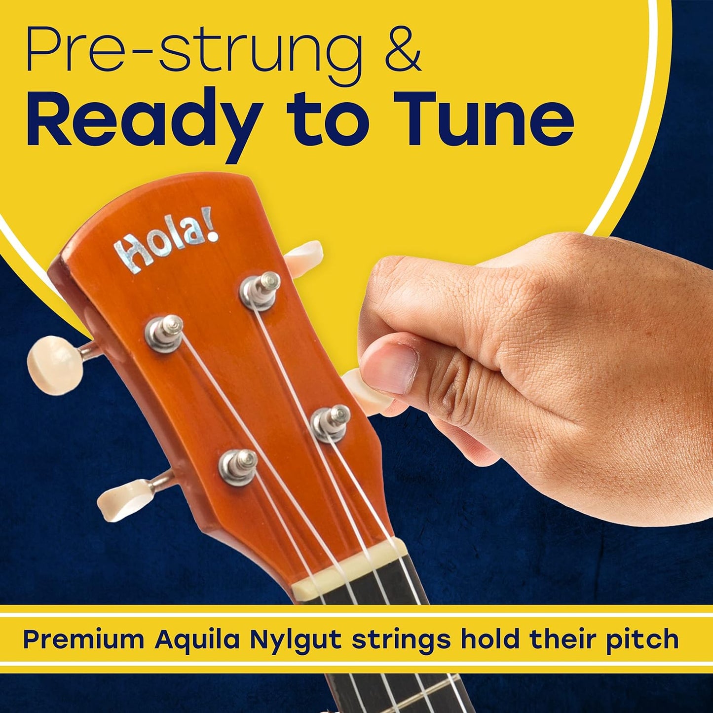 Hola! Music HM-21RD Maple Ukuleles with Bag & More, Soprano 21 Inch - Red (Like New)