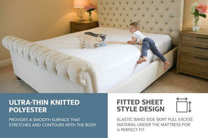 SafeRest Twin XL (Extra Long) Classic Plus Mattress Protector, Waterproof (New)