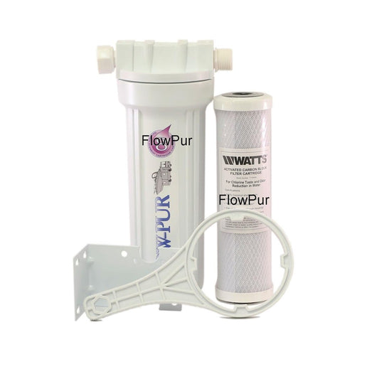 FLOW/PURWATT KSAO58204 Water Filter System Exter with Wrench, Up to 1000 PPM (Used)