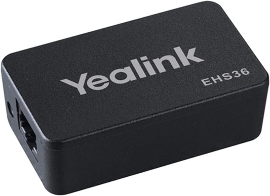 Yealink EHS36 65 IP Phone Wireless Headset Adapter - Black (Like New)