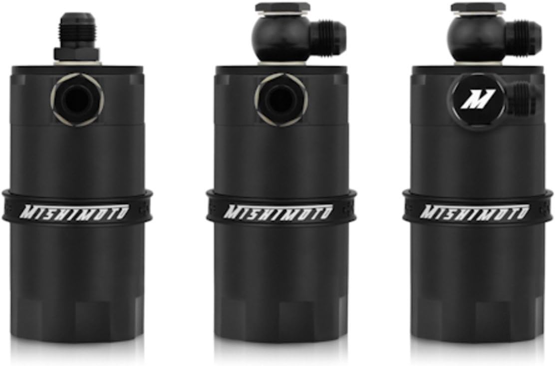 Mishimoto MMBCC-UNI-BK Baffled Oil Catch Can - Black (Like New)