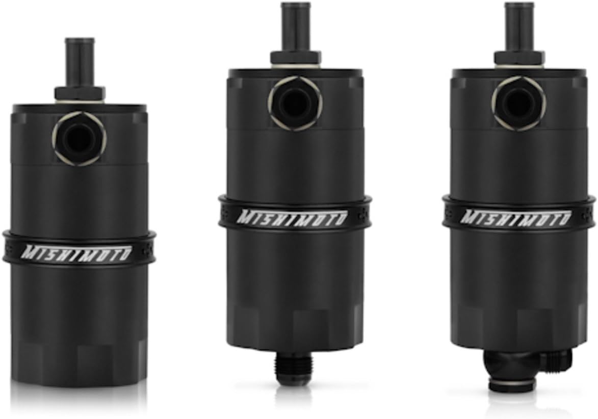 Mishimoto MMBCC-UNI-BK Baffled Oil Catch Can - Black (Like New)