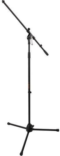 Auray MS-5230F Alloy Steel Tripod Microphone Stand with Cable Clip & Fixed Boom (Like New)